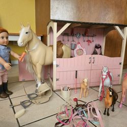 Our Generation Horse Barn Playset

