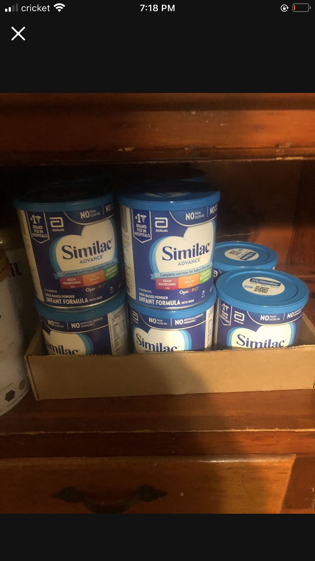 Similac Fórmula 10 Cans