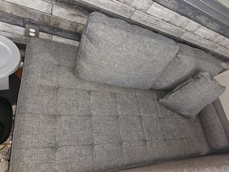 Grey Couch & Lounger