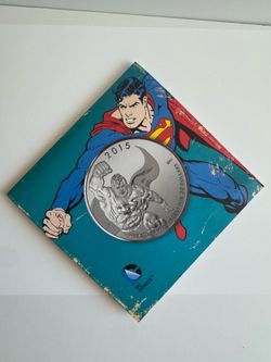 2015 Super Man 20 dollars Proof Silver Coin