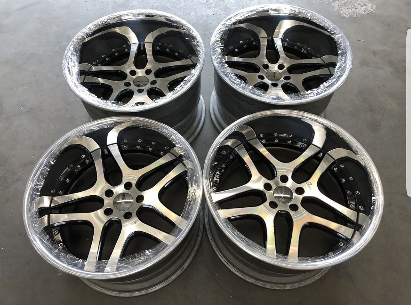 JDM SSR Vienna Rossetti Three Piece Wheels