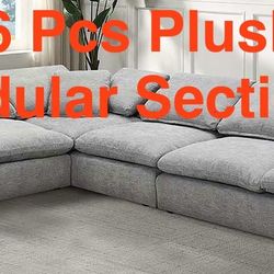 Plush Modular Sectional Set (Finance & Delivery)