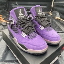 Air Jordan 4s Purple
