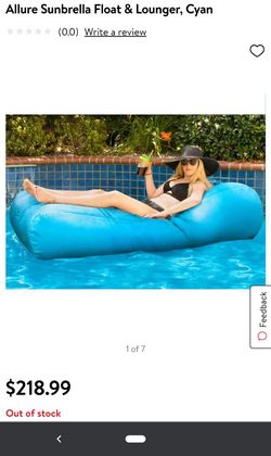 Allure Sunbrella Float & Lounge 