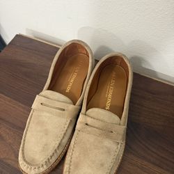 Allen Edmonds Dylan Suede Penny Loafers (Men’s 9.5D)