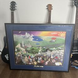 100 Phish Songs Framed Poster
