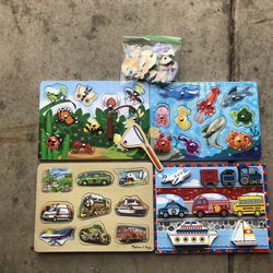 4 Melissa And Doug Puzzles