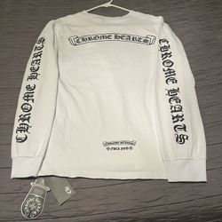 White Chrome Hearts Longsleeve