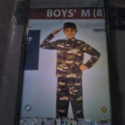 Military costume for boys