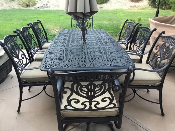 Patio Hanamint Grand Tuscany 9 PC outdoor dining set! for Sale in