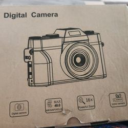 VJIANGER 4K Digital Camera 48MP 16X  Zoom Flip Screen Autofocus Camcorder
100