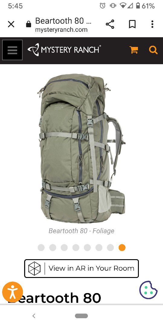 Mystery Ranch Beartooth 80 Backpack