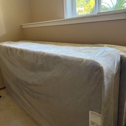 2 Long/Tall Twin Box Spring
