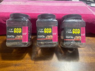 SharkBite Pro Pack 8 Piece 1/2” push-to-connect coupling