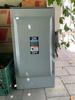 200AMP General Duty Safety Switch "Siemens"