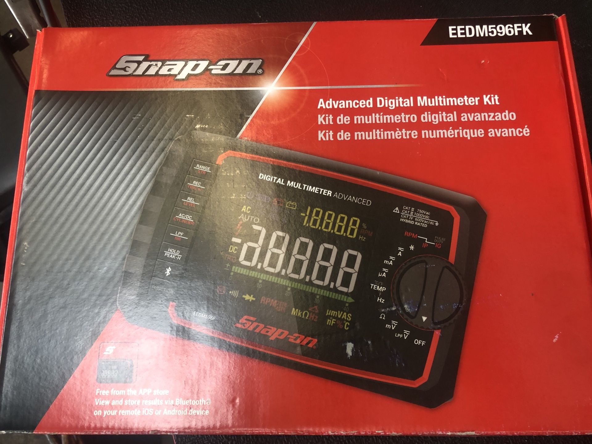Snap on advanced digital multimeter Brand New
