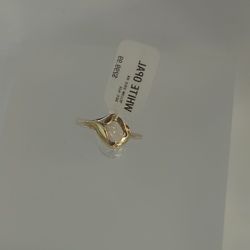 White Opal Ring 