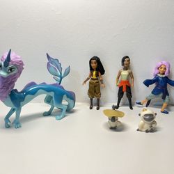 Disney  Raya and the Last Dragon Figures  6 pieces 