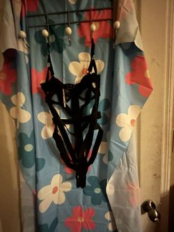 Vs Black Caged Bodysuit 