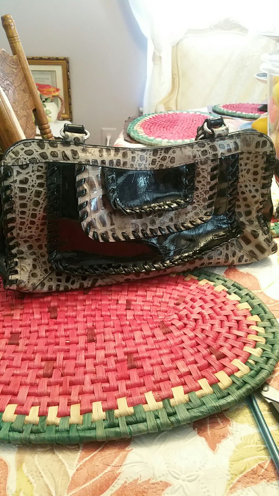 Crodile ladies bag