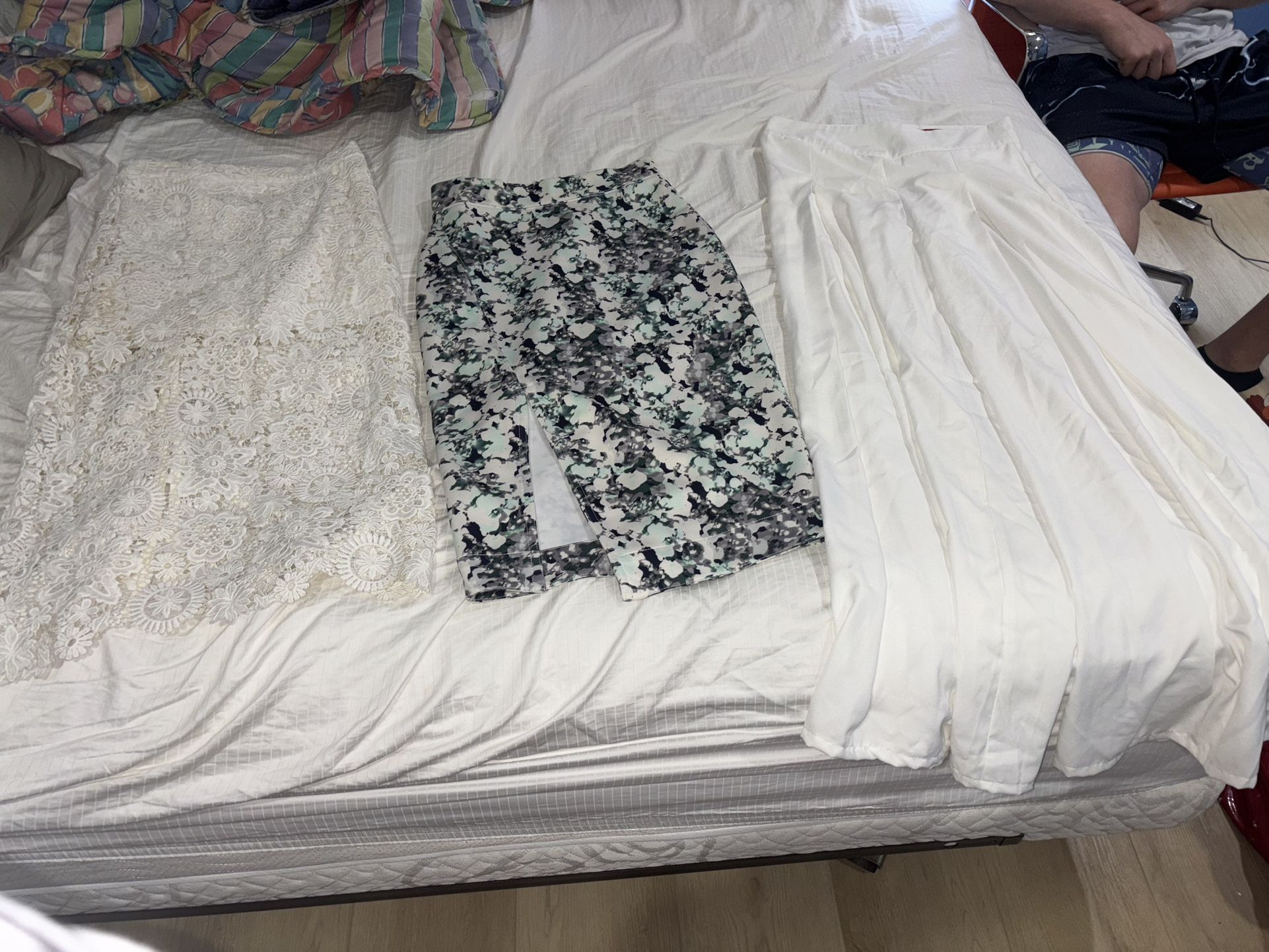 Skirts and dress pants