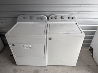 Whirlpool washer and dryer set
