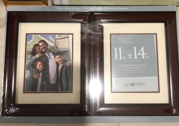 PHOTO FRAMES 2 ea 11x14   1 Gold Frame. Both for $15