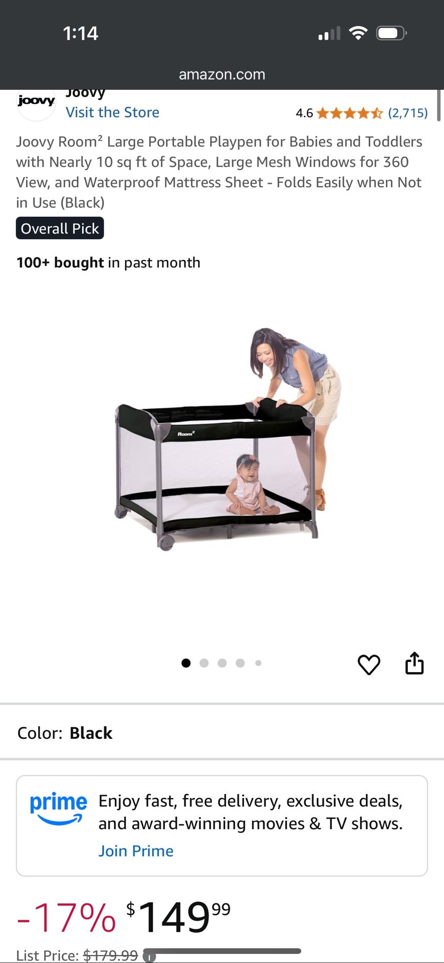 Joovy Squared Playpen