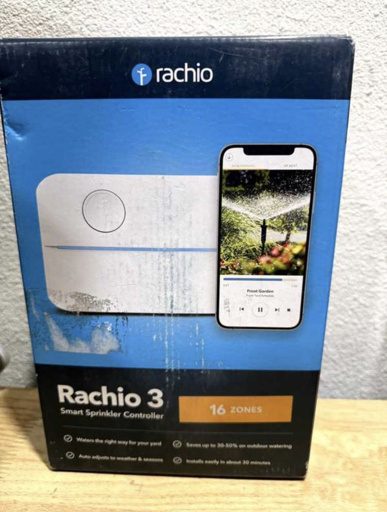Rachio 3 WiFi Smart Sprinkler Controller, 16-Zone
