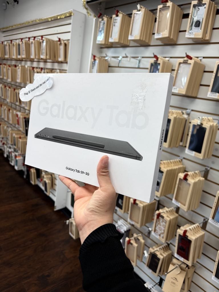 Samsung Galaxy Tab S9 + Plus 5G Tablet - $1 To Take it Home same Day and Pay the Rest later!