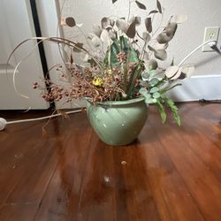 Chair Vise with flower