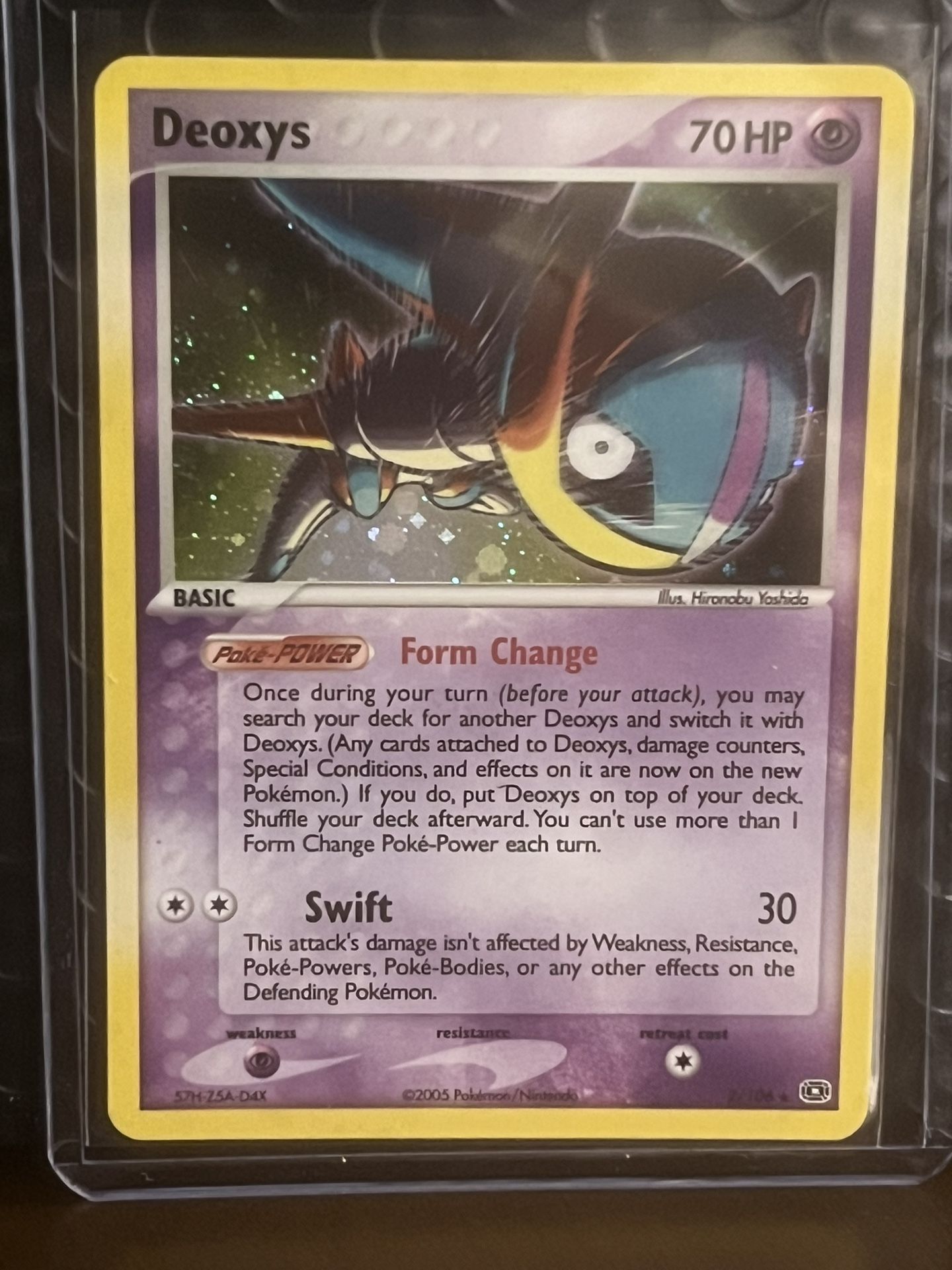 Pomemon Tcg Lot Of 2 Cards Hooh And Deoxys