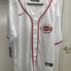 Cincinnati Reds Johnathan India stitched jersey message for size Availability 