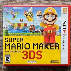 Super Mario Maker For Nintendo (3DS)