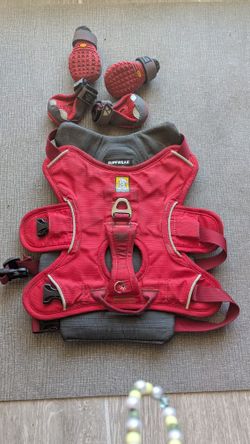 Ruffwear Harness XS And Boots