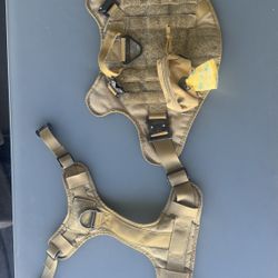  Dog Harness With Metal Buckles 