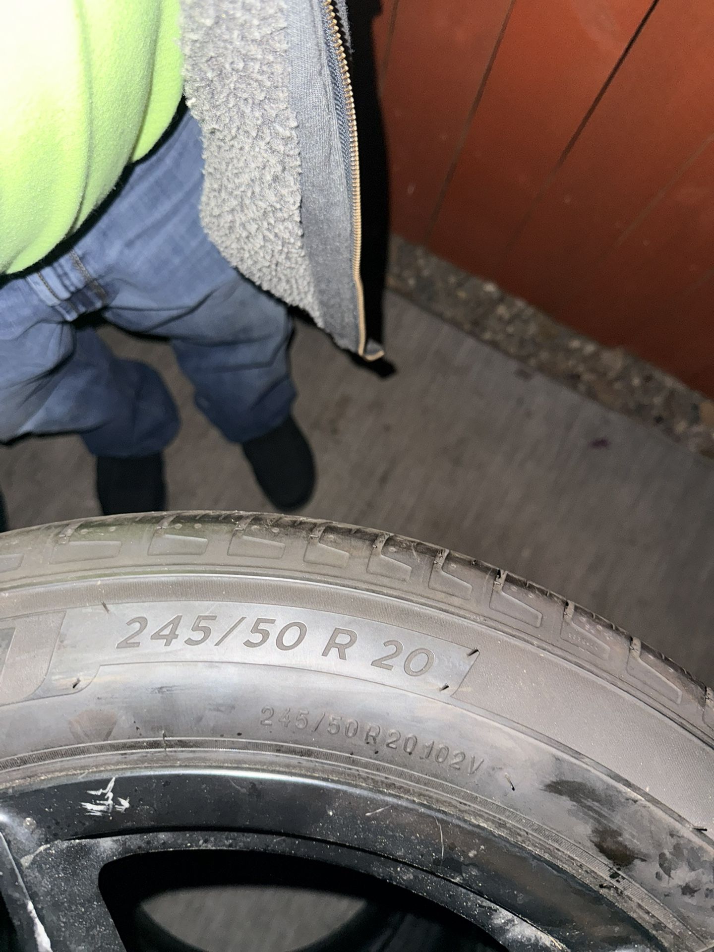 Set Of 4 Almost Brand New Tires