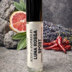 Luxury Men’s Sporty Fragrance Oil Roll-On | Fresh Spicy Lavender Citrus | Long-Lasting  Elevate your scent game with this luxury concentrated 