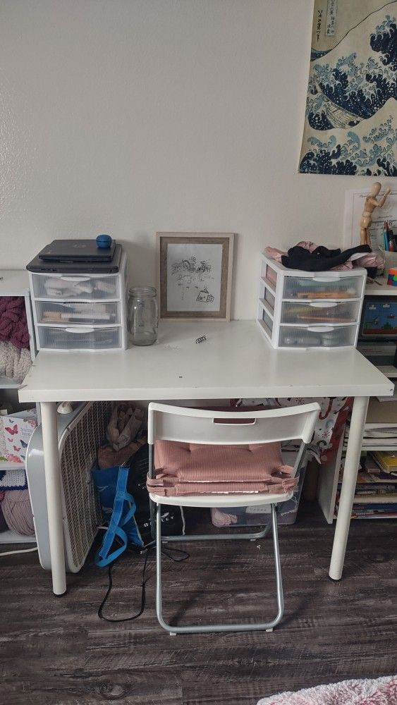 Desk Table And Chair