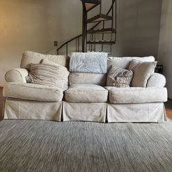 White Mid Sized Couch