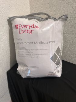 Everyday Living Waterproof Mattress Pad - Twin