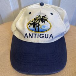 Vintage 1990s Antigua souvenir baseball cap