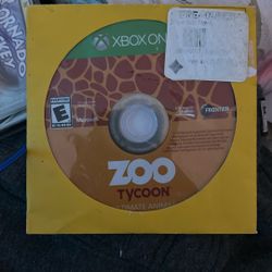 Zoo Tycoon (disc Only) For The Xbox One