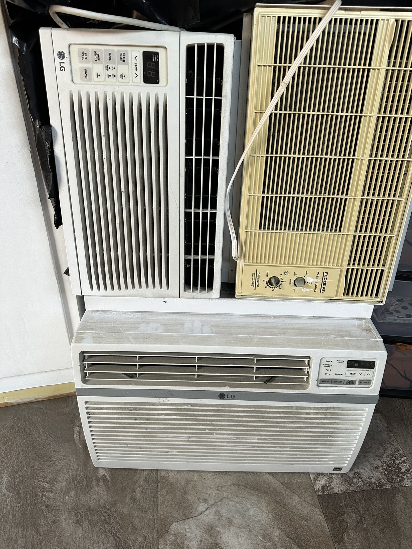 3 Window AC units