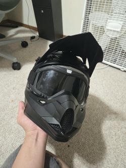 Dirt Bike Helmet + visor
