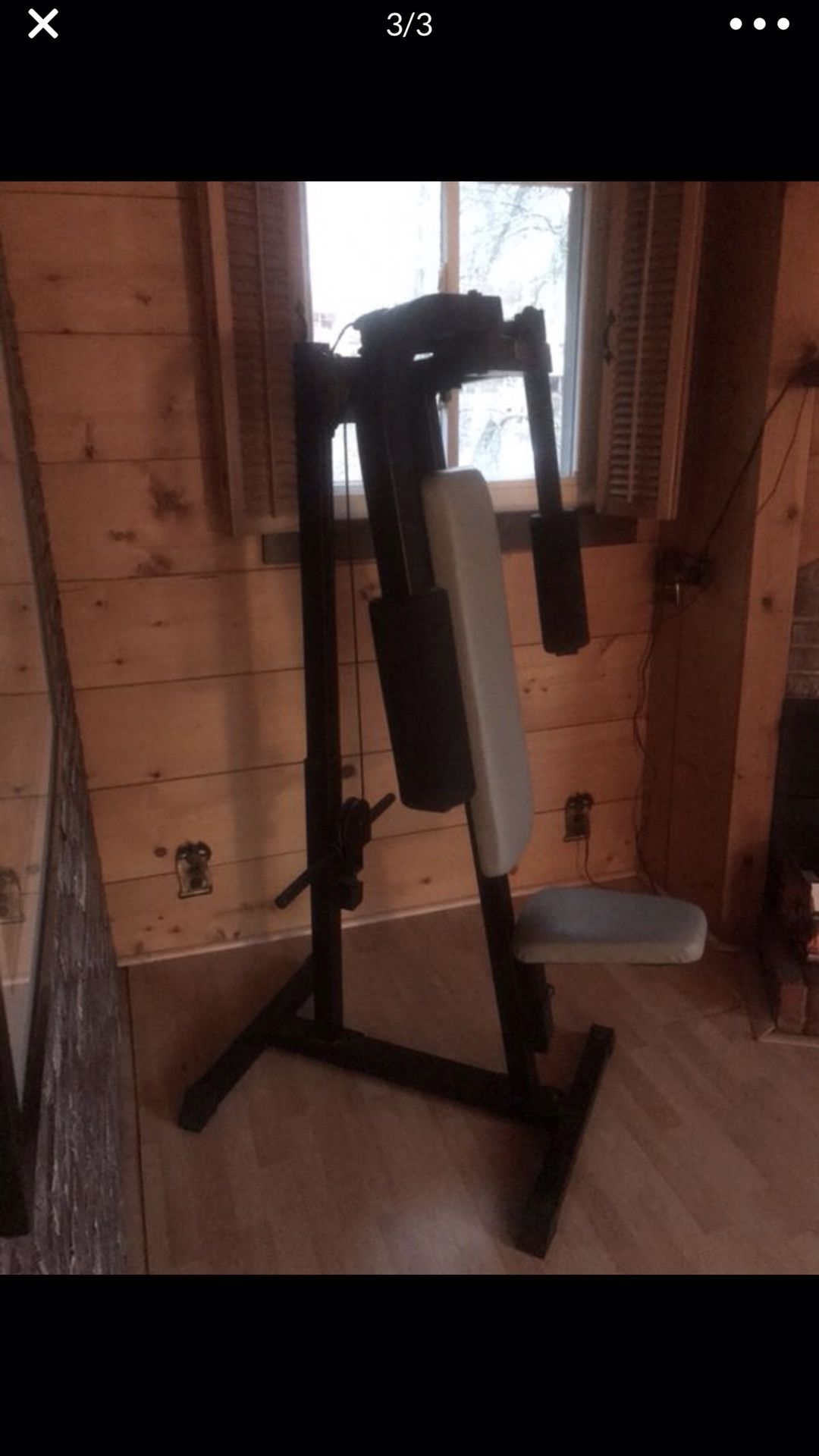 Body Solid Exercise Sports fitness Co Pec Deck Bench like new.