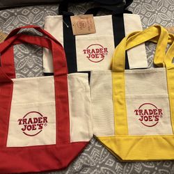Trader Joes Mini Tote Bags 