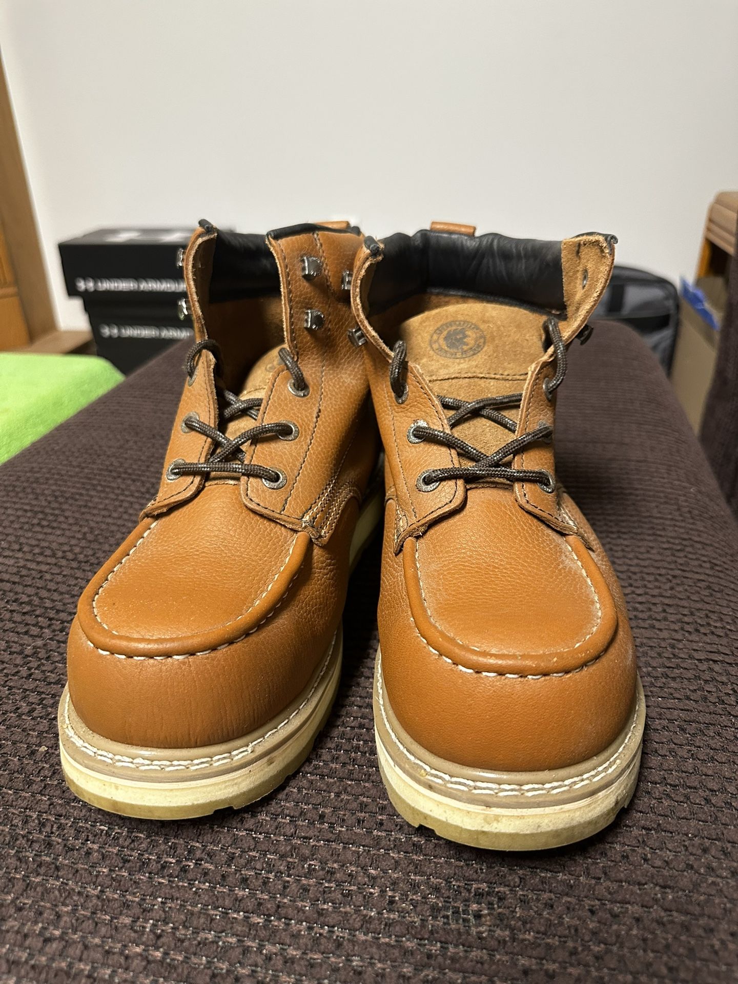 Size 12 RockRooster Steel Toe Boots