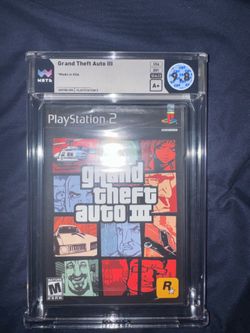 Grand Theft Auto III, WATA Graded 9.8 A+, first print
