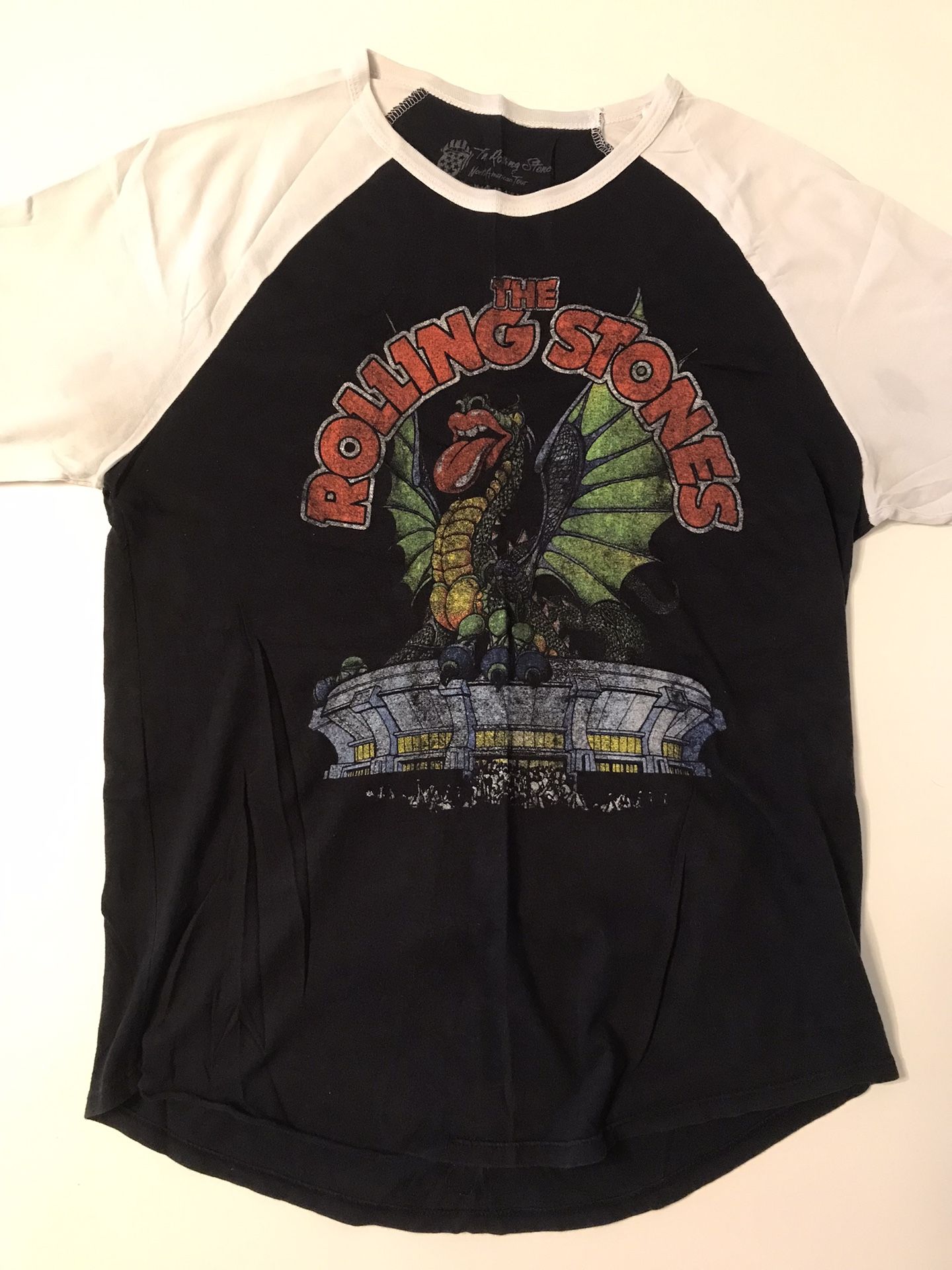 Lucky Brand The Rolling Stones Men’s Baseball Tee — Size Large